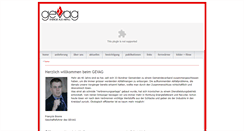 Desktop Screenshot of gevag.ch