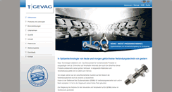 Desktop Screenshot of gevag.de